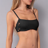 Top con Ferretto Invisibile Charmes - NERO - CH04