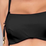 Top con Ferretto Invisibile Charmes - NERO - CH04