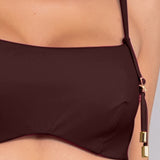 Top con Ferretto Invisibile Charmes - MOKA - CH04