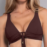 Triangolo Alto Imbottito Charmes - MOKA - CH05