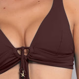 Triangolo Alto Imbottito Charmes - MOKA - CH05