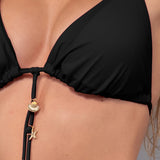 Triangolo Imbottito Scorrevole Charmes - NERO - CH16