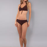 Triangolo con Ferretto Invisibile Charmes - MOKA - CH18