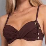 Reggiseno Francese con Ferretto Invisibile Charmes - MOKA - CH19