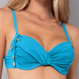 Reggiseno Francese con Ferretto Invisibile Charmes - AZZURRO - CH19