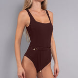 Costume Intero Olimpionico Charmes - MOKA - CH21