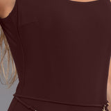 Costume Intero Olimpionico Charmes - MOKA - CH21