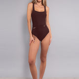 Costume Intero Olimpionico Charmes - MOKA - CH21