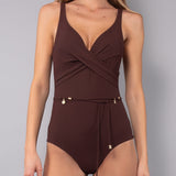 Costume Intero Non Imbottito Charmes - MOKA - CH26