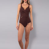 Costume Intero Non Imbottito Charmes - MOKA - CH26