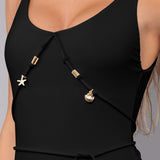 Costume Intero Olimpionico - NERO - CH28