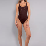 Costume Intero Olimpionico - MOKA - CH28