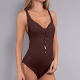Costume Intero con Ferretto Invisibile Charmes - MOKA - CH29
