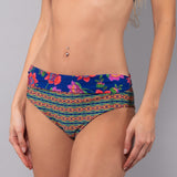 Slip Alto Fiore - BLU - FE11