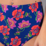 Slip Alto Fiore - BLU - FE11