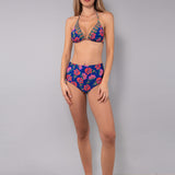Slip Alto Fiore - BLU - FE11