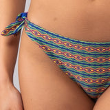 Slip Annodato Double Fiore - BLU - FE12