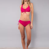Triangolo con Ferretto Invisibile Jacquard - FUXIA - GJ01