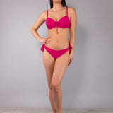 Reggiseno Imbottito con Ferretto Jacquard - FUXIA - GJ02