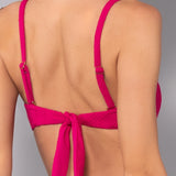 Top con Ferretto Jacquard - FUXIA - GJ04