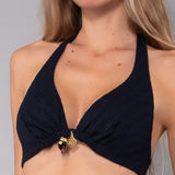 Triangolo Alto Regolabile Jacquard - NERO - GJ06