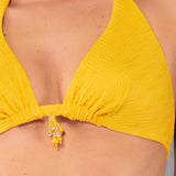 Triangolo Alto Regolabile Jacquard - GIALLO - GJ06