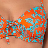 Reggiseno Imbottito con Ferretto Jasmine - ARANCIO - JA02