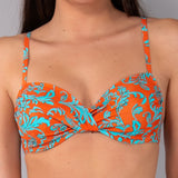Reggiseno Francese Ferretto Invisibile Jasmine - ARANCIO - JA19
