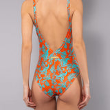 Costume Intero Imbottito Jasmine - ARANCIO - JA23