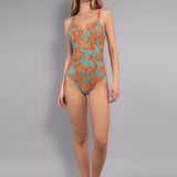 Costume Intero Imbottito Jasmine - ARANCIO - JA23