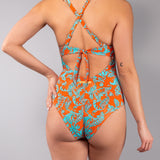 Costume Intero Ferretto Invisibile Jasmine - ARANCIO - JA29