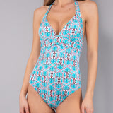 Costume Intero Imbottito Sea - AZZURRO - SS25