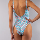 Costume Intero Olimpionico Sea - AZZURRO - SS28