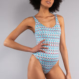 Costume Intero Olimpionico Sea - AZZURRO - SS28