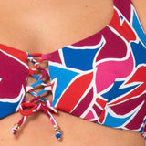 Triangolo con Ferretto Invisibile Tropical - CILIEGIA - TL01