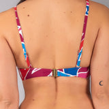 Reggiseno Imbottito con Ferretto Tropical - CILIEGIA - TL02