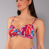 Reggiseno Imbottito con Ferretto Tropical - CILIEGIA - TL02