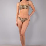 Top con Ferretto Invisibile Tropical - NERO - TL04