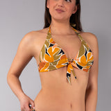 Triangolo Alto Imbottito Tropical - NERO - TL05