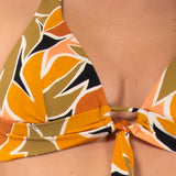 Triangolo Alto Imbottito Tropical - NERO - TL05