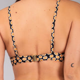 Triangolo Imbottito Tropical - NERO - TL07