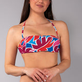 Fascia con Ferretto Invisibile Tropical - CILIEGIA - TL08