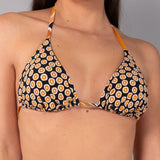 Triangolo Imbottito Scorrevole Tropical - NERO - TL16