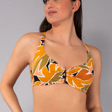 Triangolo con Ferretto Invisibile Tropical - NERO - TL18