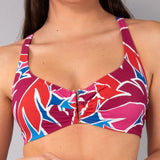 Triangolo con Ferretto Invisibile Tropical - CILIEGIA - TL18