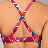 Triangolo con Ferretto Invisibile Tropical - CILIEGIA - TL18