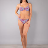 Reggiseno Francese con Ferretto Invisibile Tropical - CILIEGIA - TL19