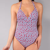 Costume Intero Imbottito Tropical - CILIEGIA - TL25