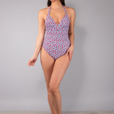 Costume Intero Imbottito Tropical - CILIEGIA - TL25