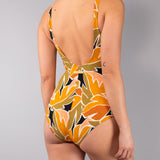 Costume Intero Tropical - NERO - TL26